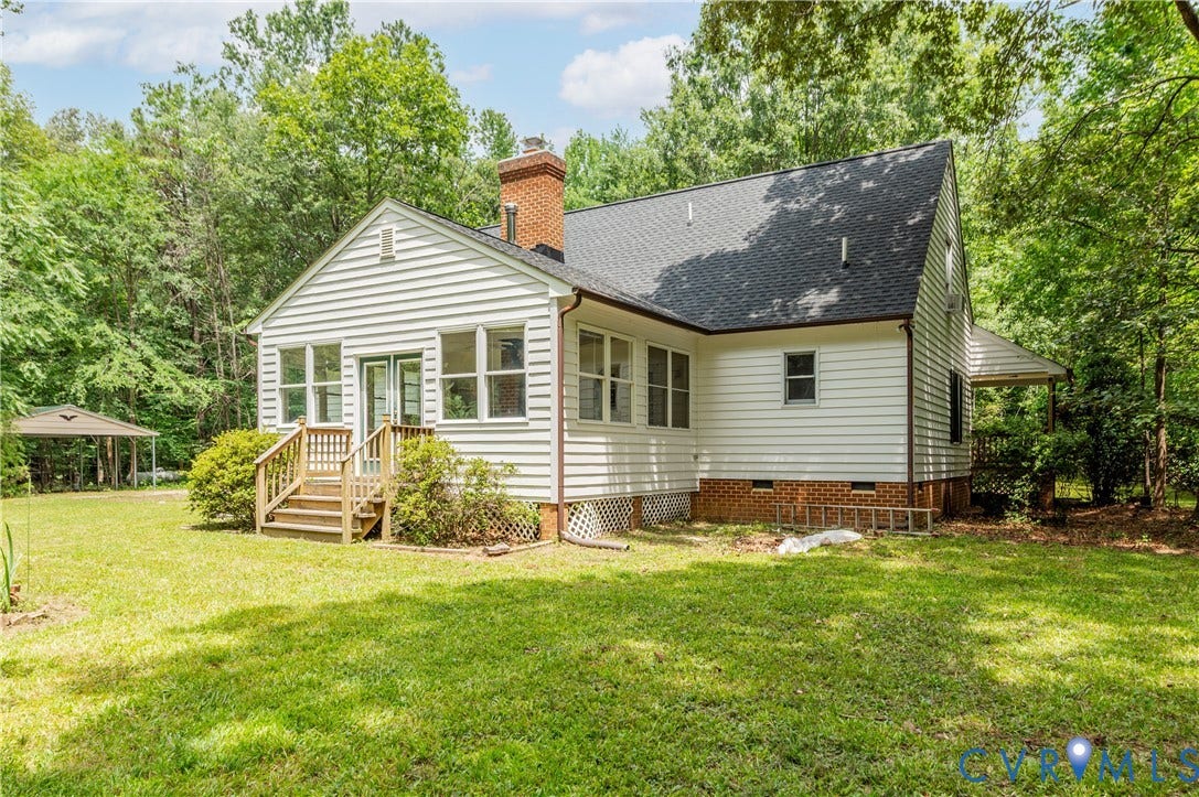 4415 Spoonbill Drive, Powhatan, VA 23139 Back house
