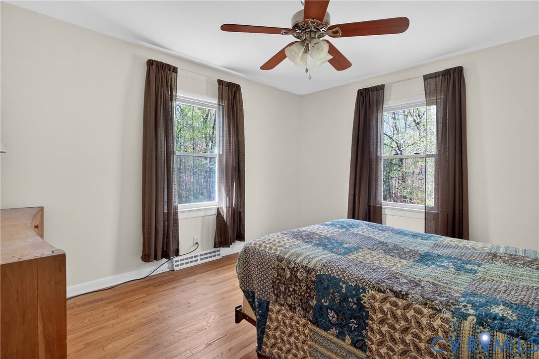 303 W 8th Street, Town Of Mineral, Mineral, VA 23117 Hardwood Floors, Ceiling Fan