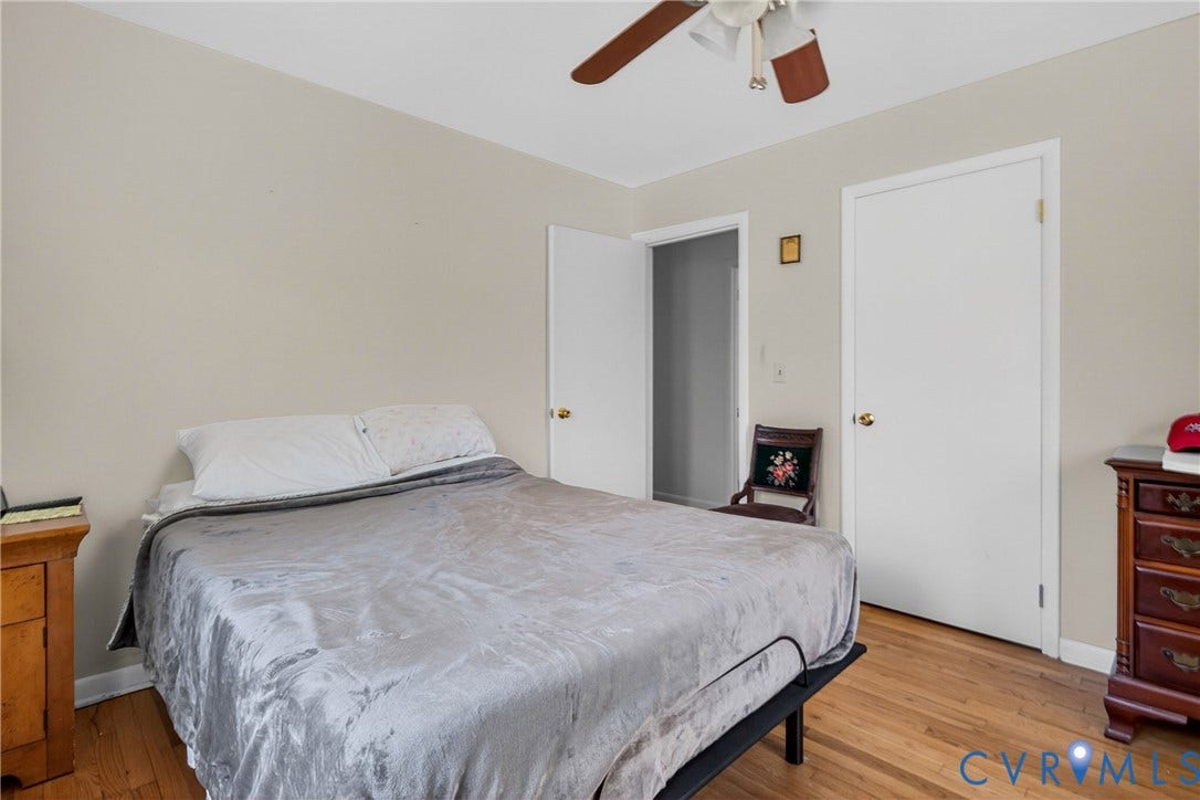 303 W 8th Street, Town Of Mineral, Mineral, VA 23117 Hardwood Floors, Ceiling Fan