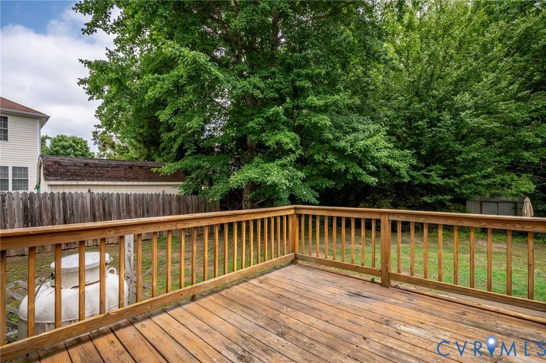 1207 Wycliff Court, Richmond, VA 23236 Deck