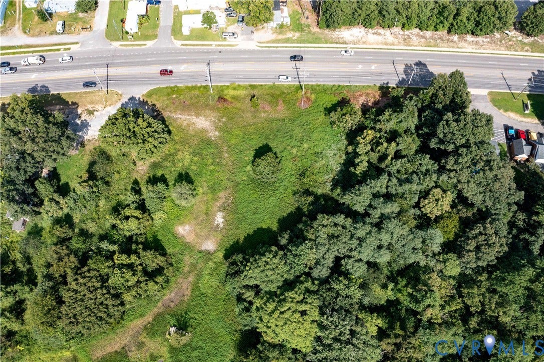 13500 Route 1, Chester, VA 23831 Expansive undeveloped lot featuring mixed foliage