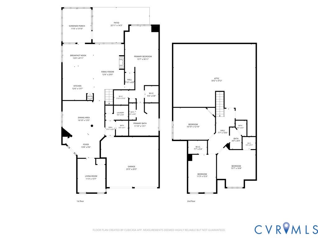 1020 Belva Court, Glen Allen, VA 23059 Floor plan