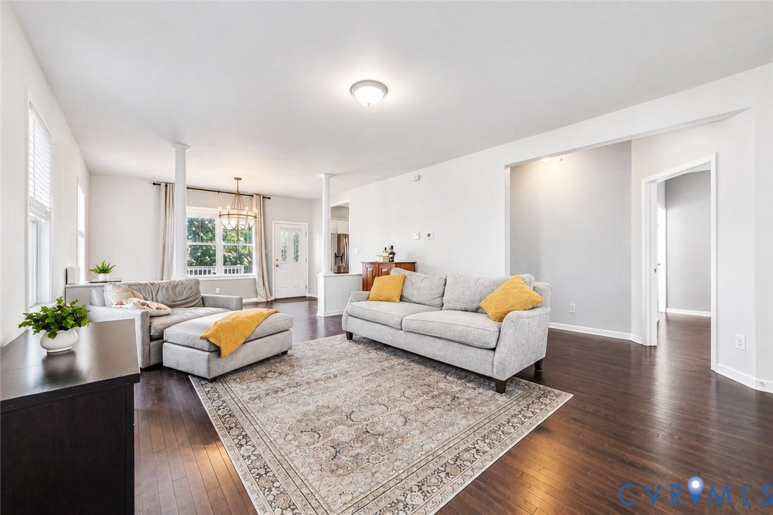 111 E 13th Street, Blackwell, Richmond, VA 23224 Hardwood-finish flooring, recessed lighting, and a white interior paint palette