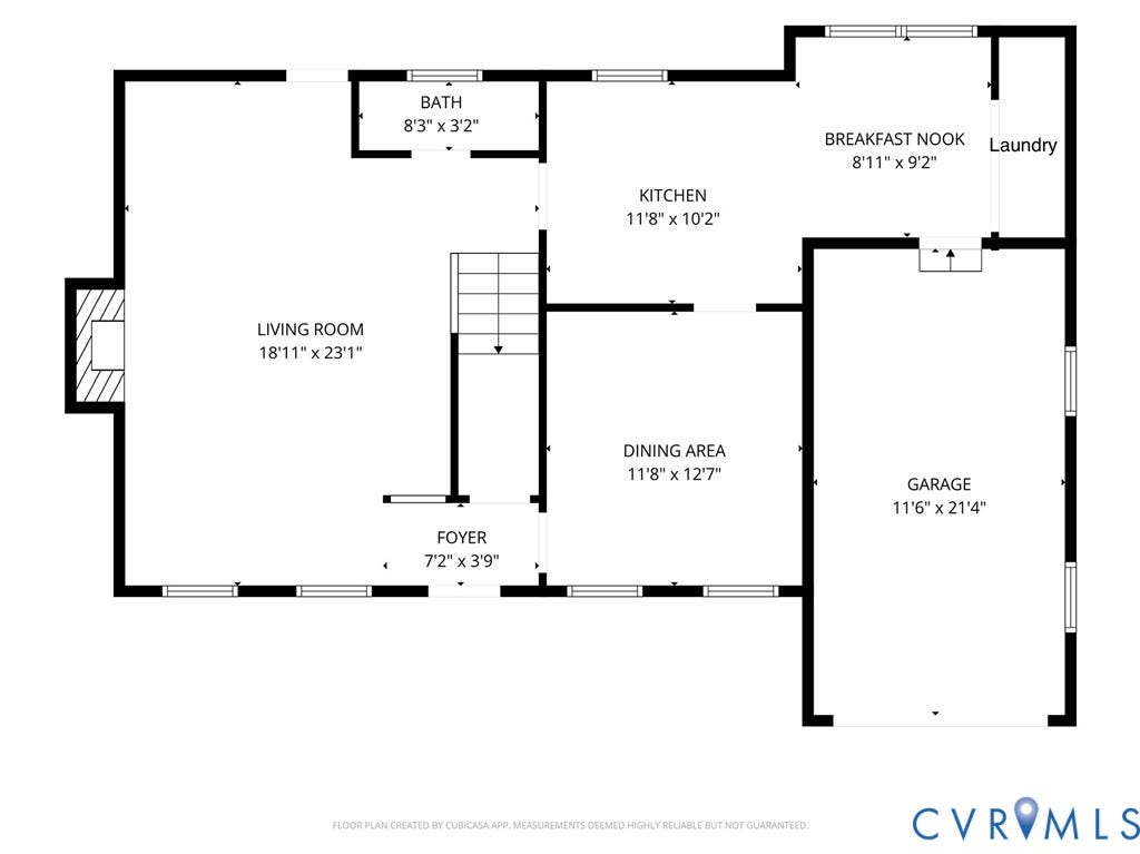 2804 Executive Drive, John Tyler Woods, Chester, VA 23831 Floor plan
