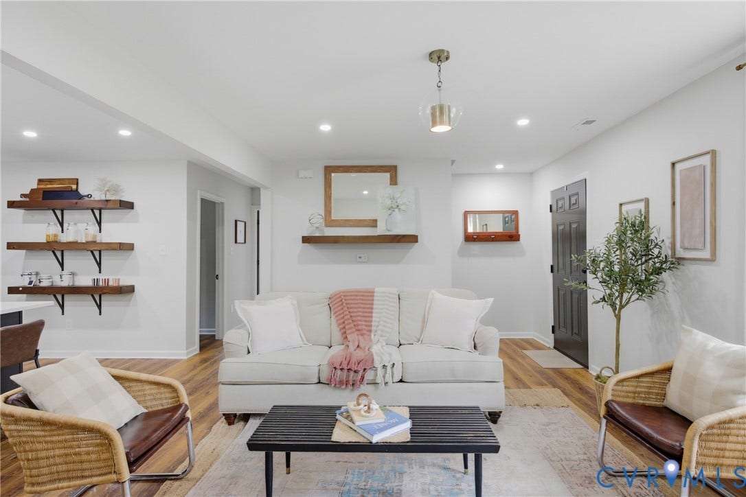 1112 Irby Drive, Cedarhurst, Richmond, VA 23225 New LVP floors, open to kitchen