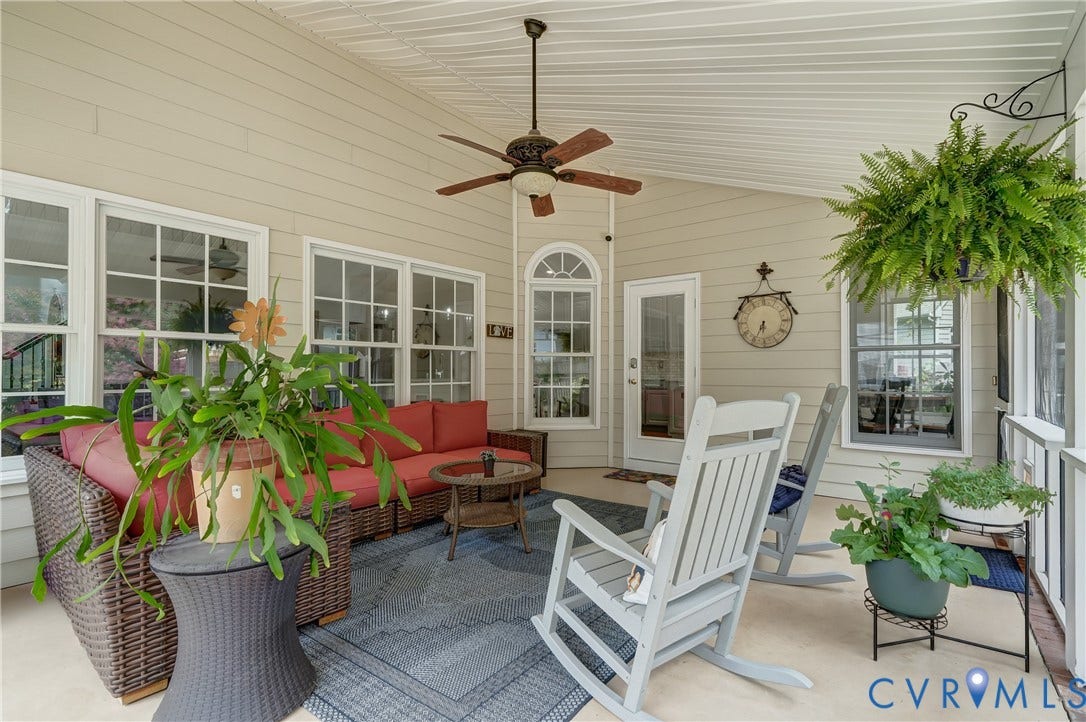 332 Rexmoor Terrace, Richmond, VA 23236 Screened porch