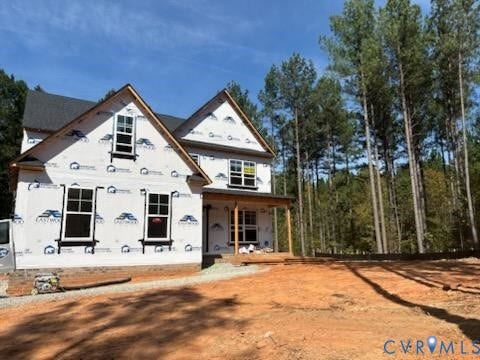 3917 Jett Court, Olivers Trail, Gum Spring, VA 23065 The photo represents the actual property under construction as of October 2, 2026