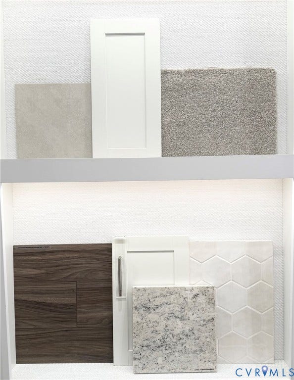 3917 Jett Court, Olivers Trail, Gum Spring, VA 23065 Design finishes selected for the home.