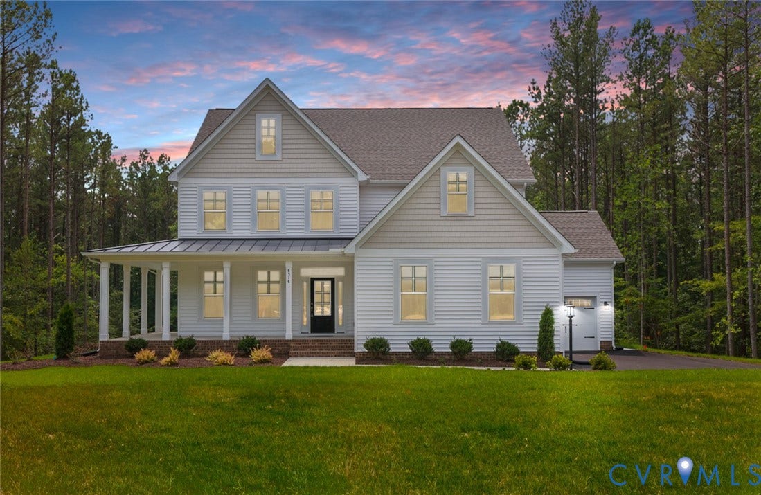 3917 Jett Court, Olivers Trail, Gum Spring, VA 23065 This home is UNDER CONSTRUCTION. The photo represents the plan, not the actual home. Design selections have been made.