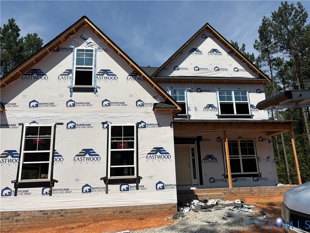 3917 Jett Court, Olivers Trail, Gum Spring, VA 23065 The photo represents the actual property under construction.