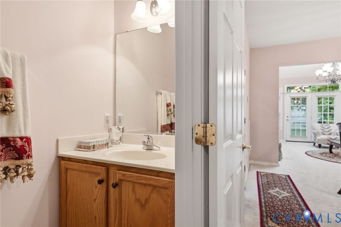 Half bath on main level