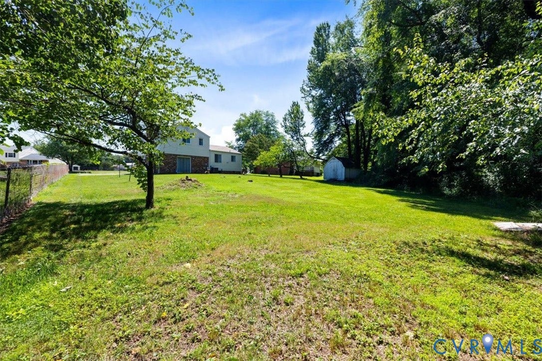 2817 Lito Road, Glen Allen, VA 23060 Back yard space