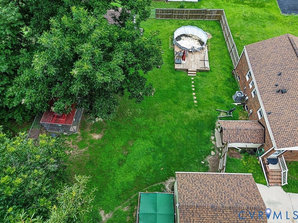 2032 Fortview Drive, Chester, VA 23831 Aerial view
