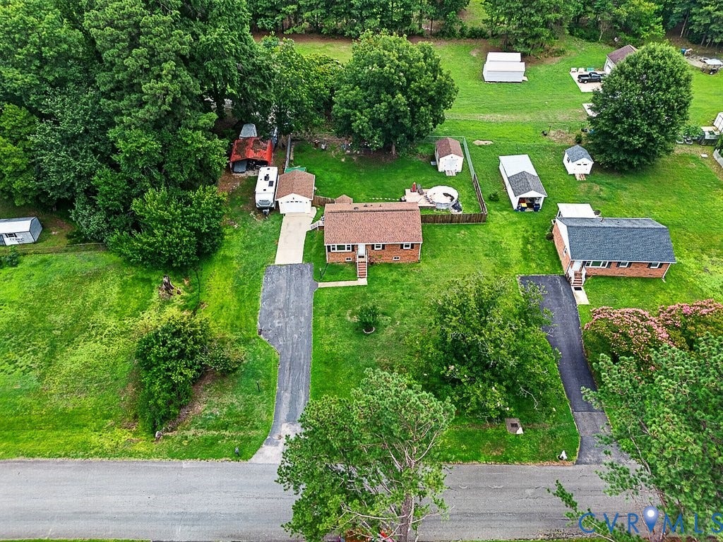 2032 Fortview Drive, Chester, VA 23831 Aerial view