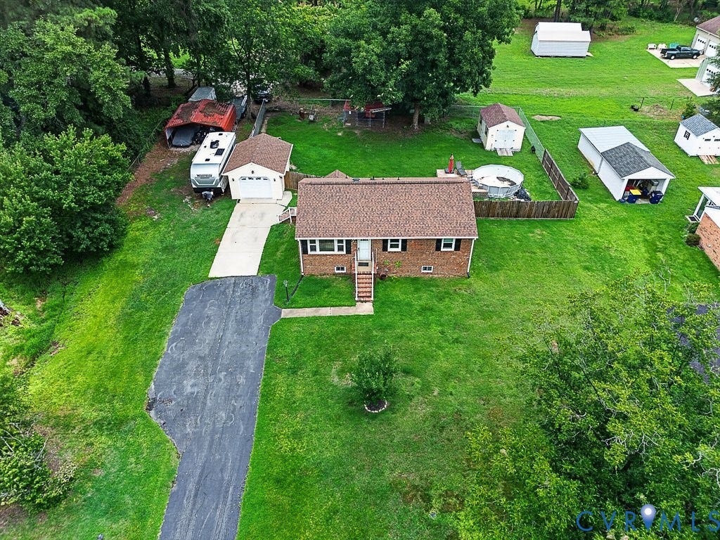 2032 Fortview Drive, Chester, VA 23831 Aerial view