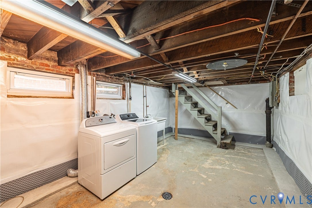 3903 Floyd Avenue, Richmond, VA 23221 JES work in Basement