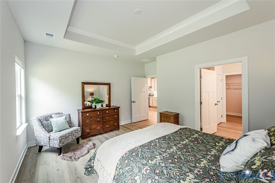 8187 Winter Fog Drive, New Kent, VA 23124 primary bedroom