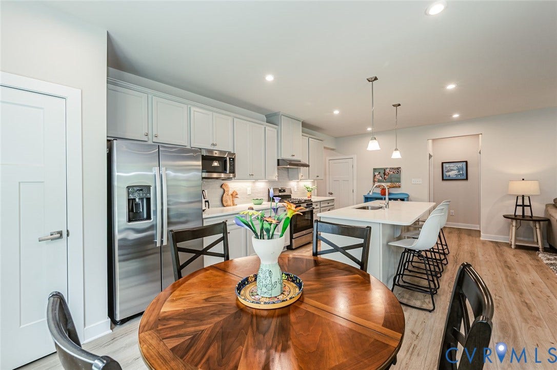 8187 Winter Fog Drive, New Kent, VA 23124 dining area