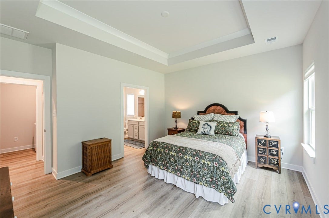 8187 Winter Fog Drive, New Kent, VA 23124 primary bedroom