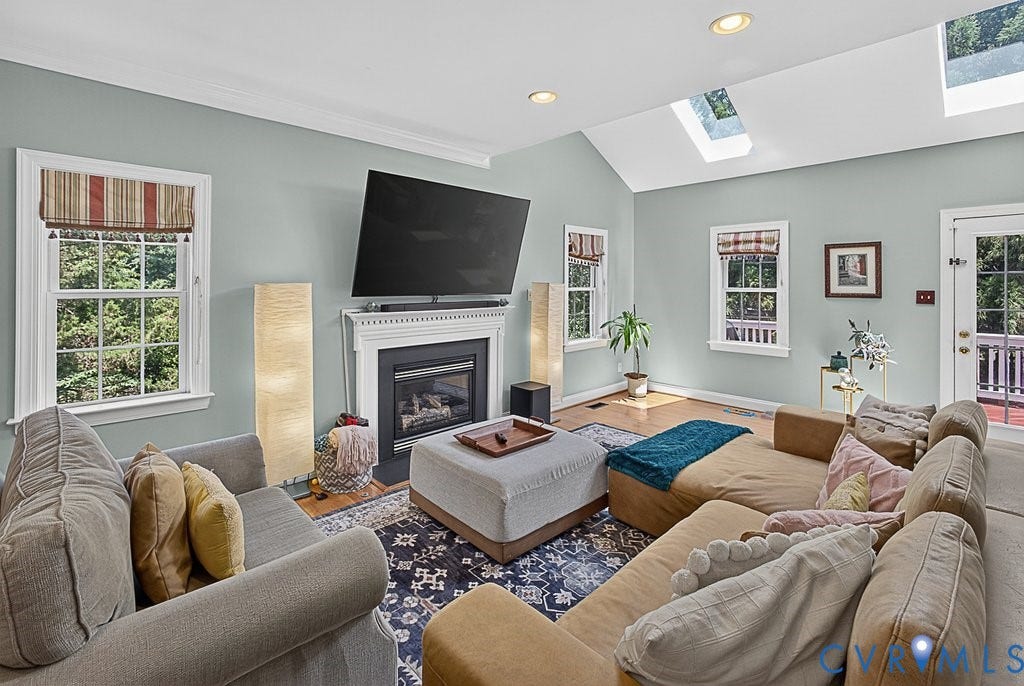 705 Lakewater Drive, Henrico, VA 23229 1st Floor Primary Suite, just off the Family Room.