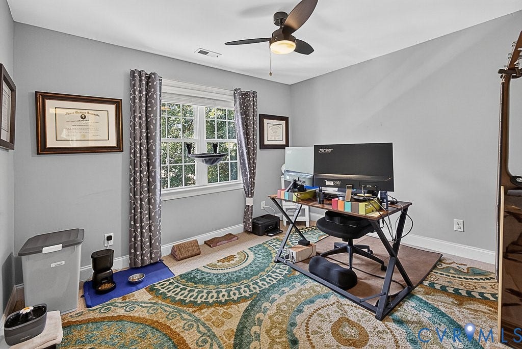 705 Lakewater Drive, Henrico, VA 23229 Currently used as Office!
Currently used as an Office, w/WIC, CF & Berber Carpet.