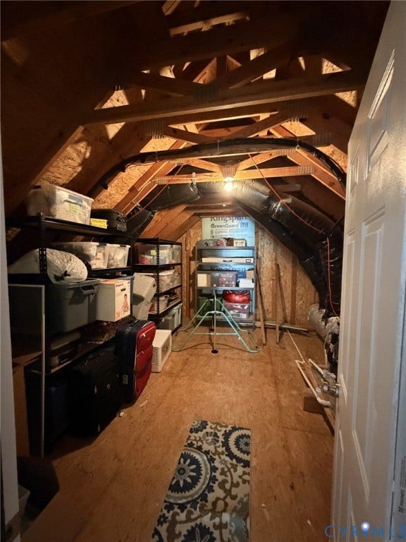 705 Lakewater Drive, Henrico, VA 23229 Additional 126 Sq. Ft. unfinished Attic Storage.