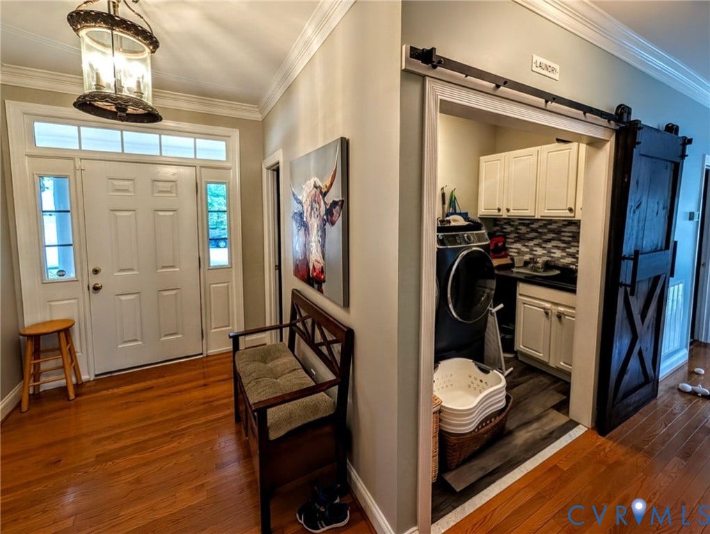 705 Lakewater Drive, Henrico, VA 23229 Laundry Room.