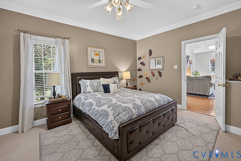 705 Lakewater Drive, Henrico, VA 23229 1st FLOOR Primary Suite, conveniently off of FR.