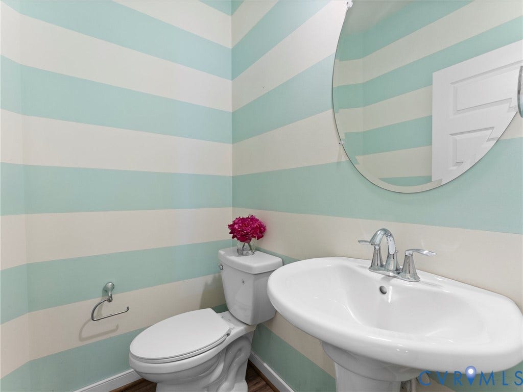17455 Memorial Tournament Drive, Wynestone Park, Moseley, VA 23120 Powder room on 1st level