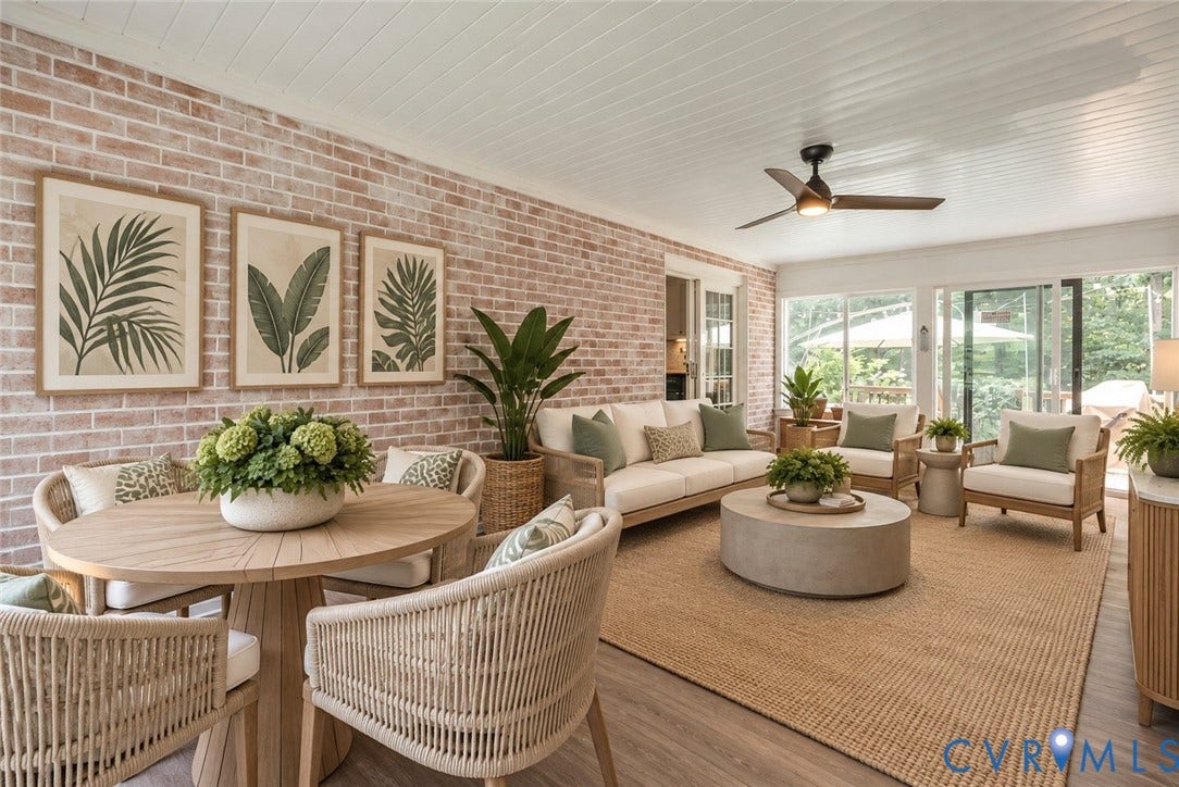 24601 Pear Orchard Road, Moseley, Moseley, VA 23120 Virtually Staged Using AI
