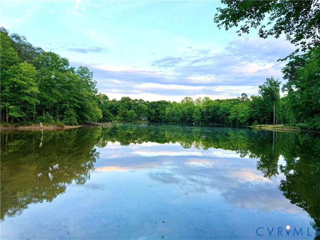 3337 Scarlet Oak Drive, Powhatan, VA 23139 Commuinty 15 acre stocked pond with mature tree line