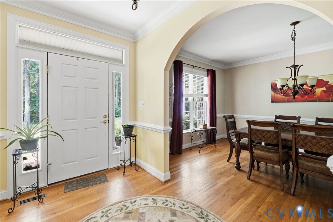 3337 Scarlet Oak Drive, Powhatan, VA 23139 Entrance foyer
