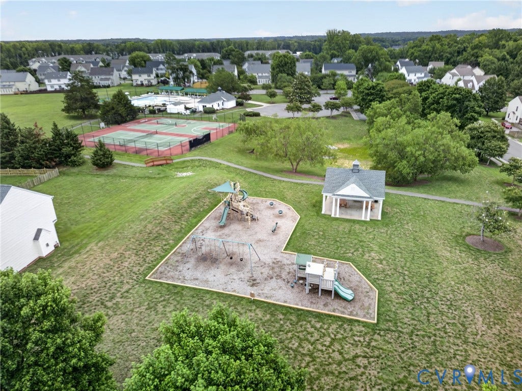 10817 Correnty Drive, Glen Allen, VA 23059 Community amenities featuring a playground, open-air pavilion, and extensive green spaces