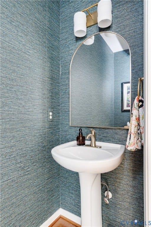 1st Floor Half Bath.