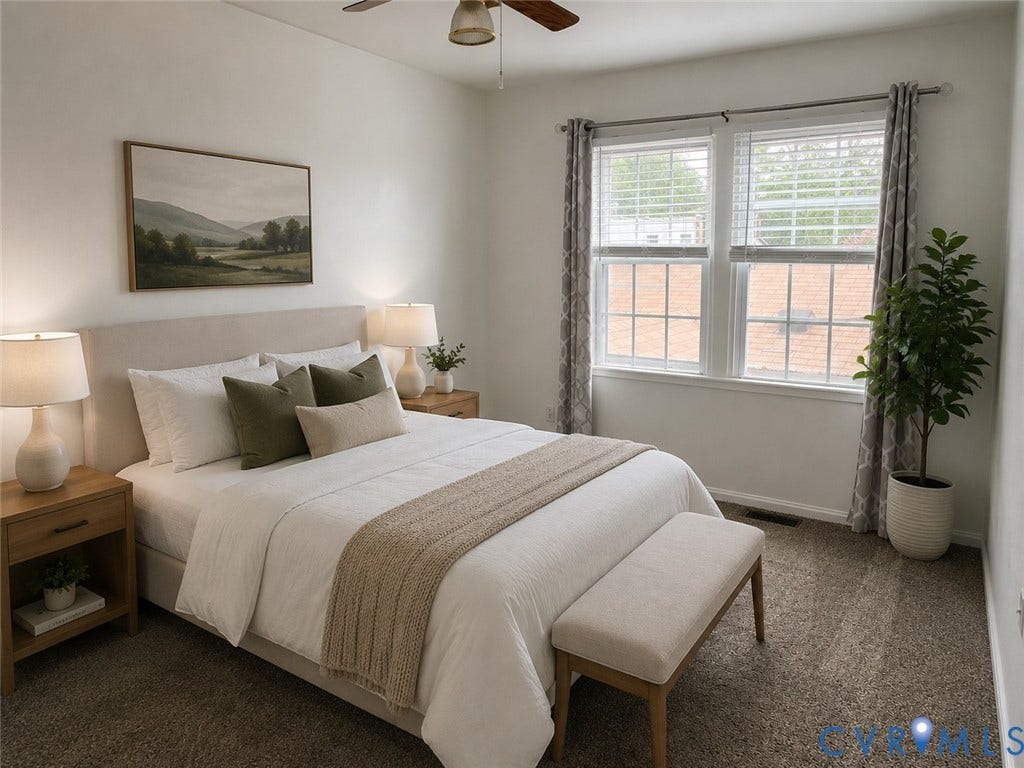 1519 Harpers Ferry Court, Henrico, VA 23228 Bright master bedroom