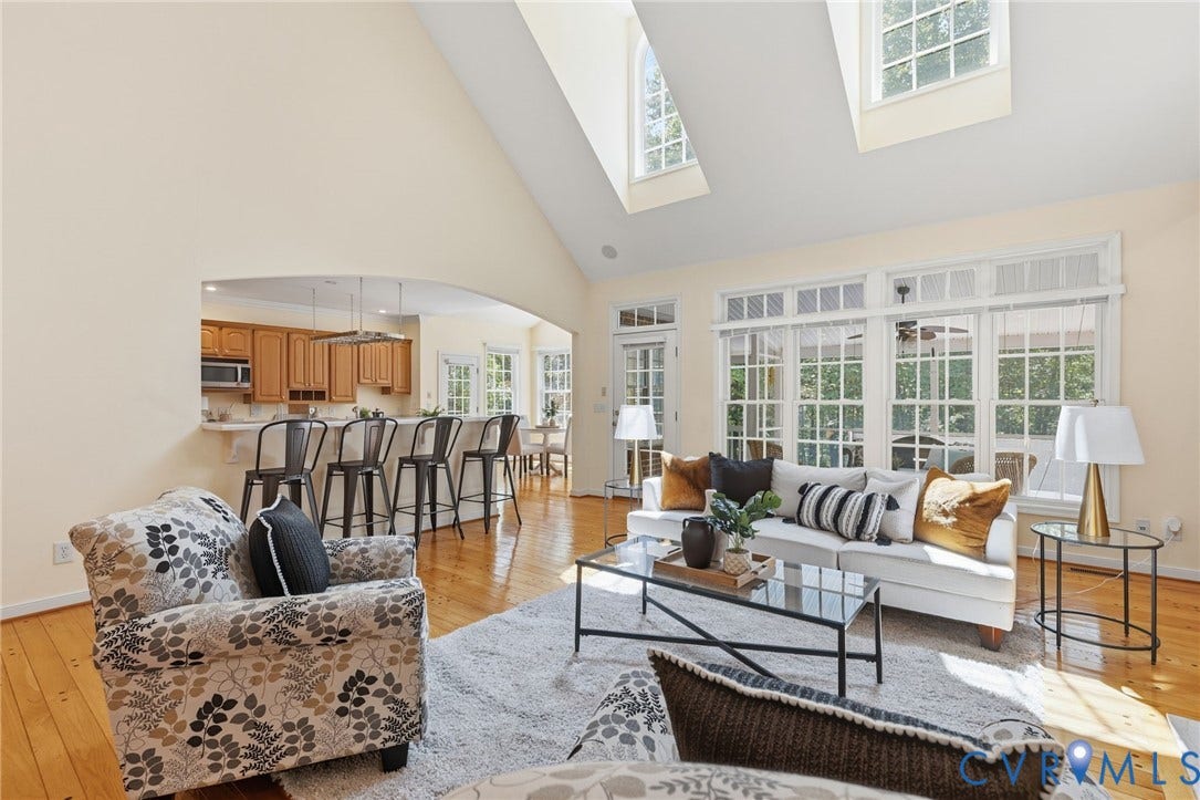 2065 Garrett Lane, Powhatan, VA 23139 Open to kitchen, perfect for entertaining.