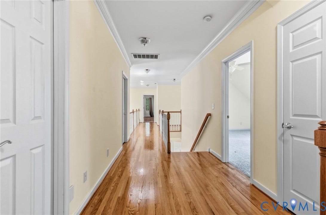 2065 Garrett Lane, Powhatan, VA 23139 Walk in cedar lined hall closet.
