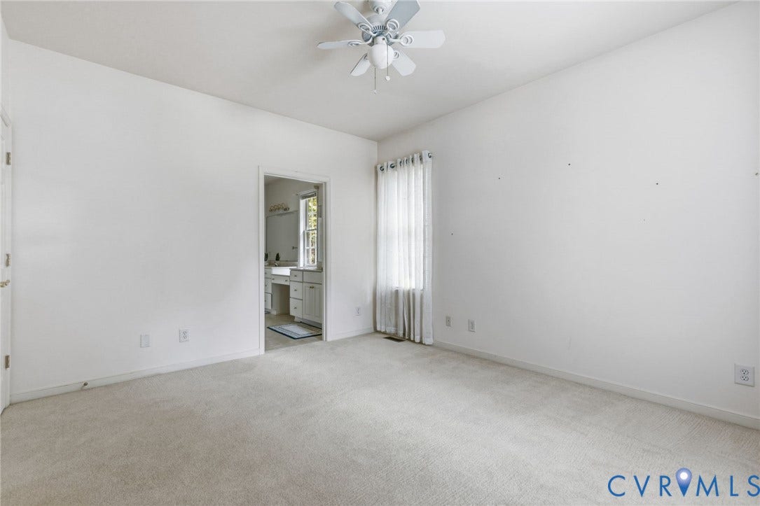 2065 Garrett Lane, Powhatan, VA 23139 One of the 3 bedrooms on the first floor with Jack and Jill bath.