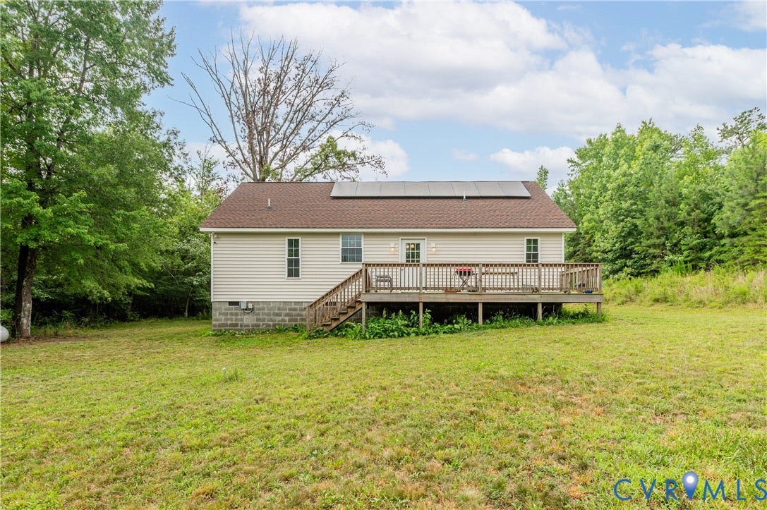24580 St James Road, Amelia, VA 23083 Back house