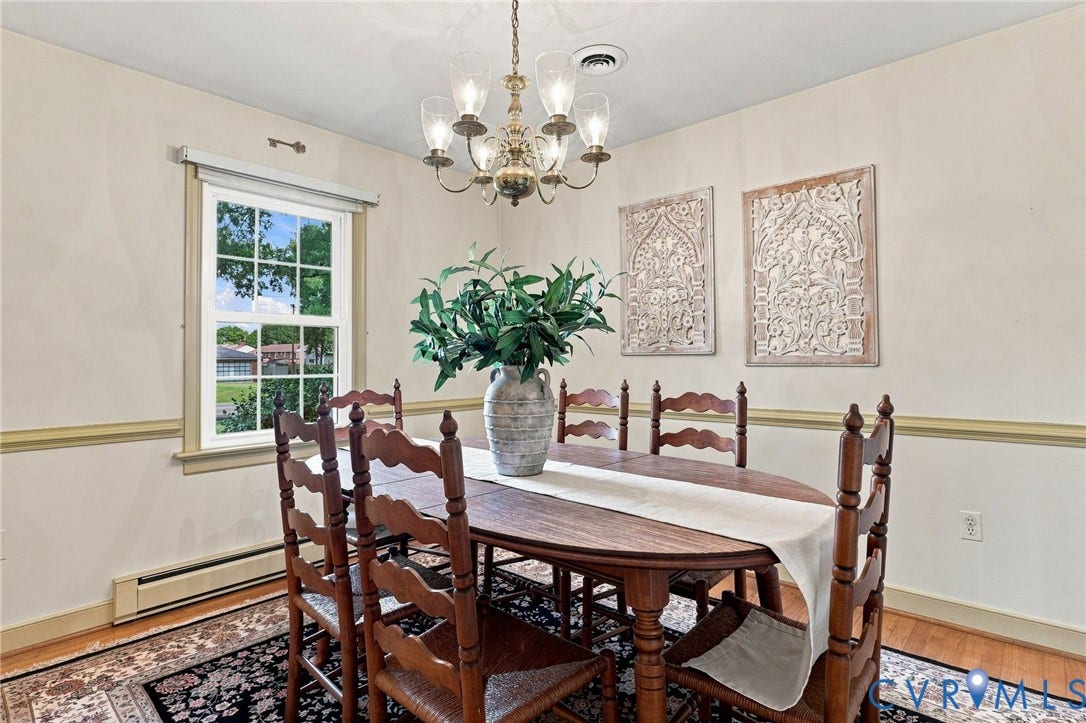 4001 Saldale Drive, North Chesterfield, VA 23237 White cabinetry with dark hardware