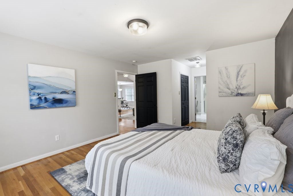 3819 Daniels Street, Chesterfield, VA 23831 Hardwood flooring complementing light-toned walls