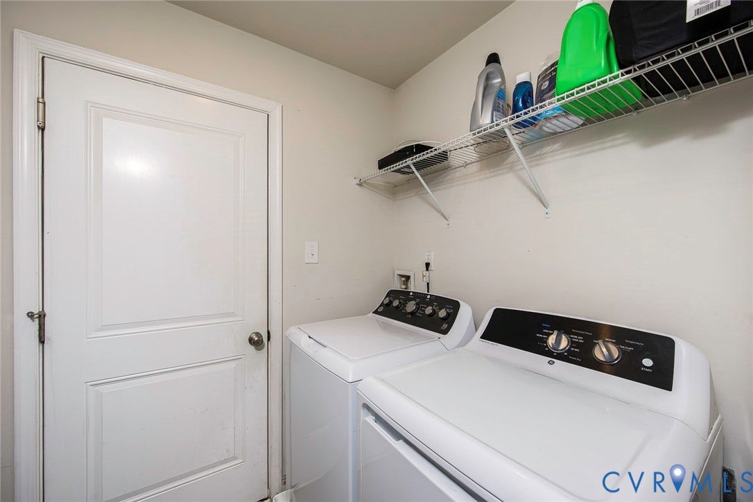 7956 Arbor Ponds Terrace, New Kent, VA 23124 Laundry Room with Garage Access