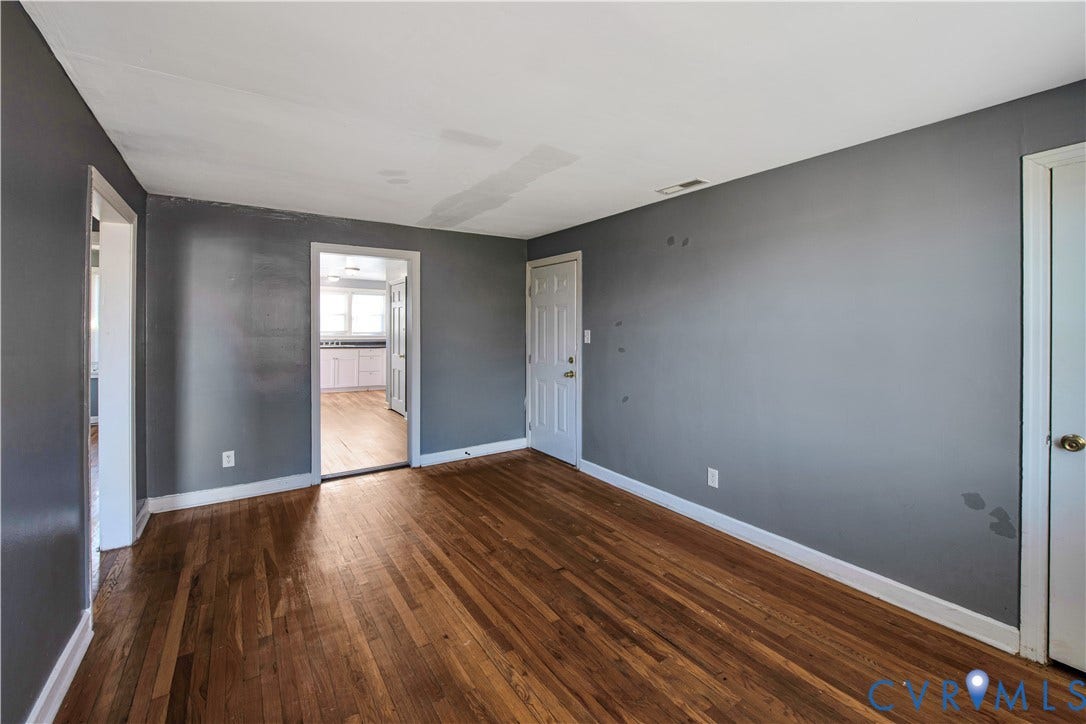 4915 Chamberlayne Avenue, Richmond, VA 23227 Unit 4 - unit now occupied, photo from Winter 2026