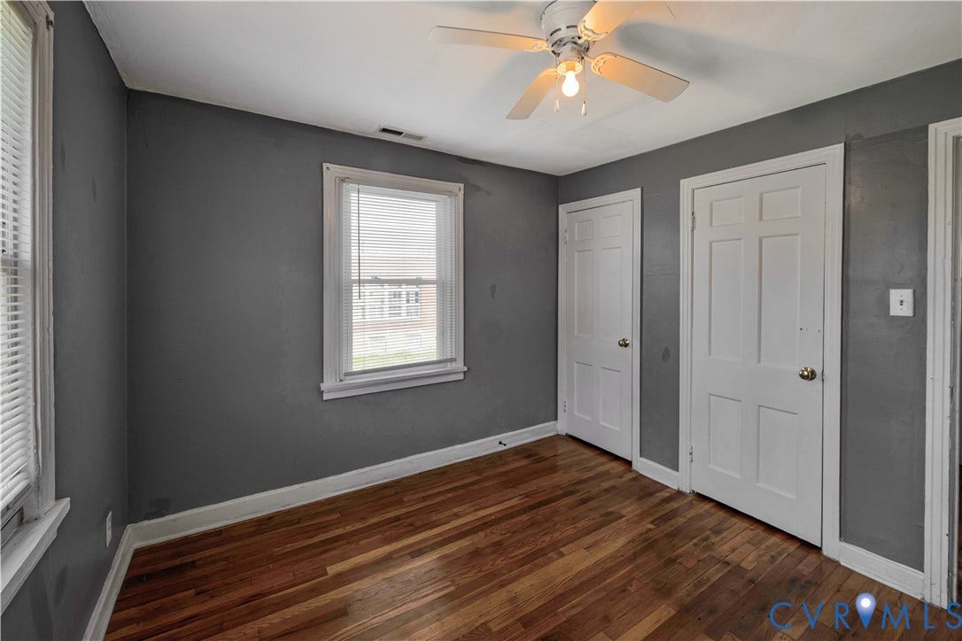 4915 Chamberlayne Avenue, Richmond, VA 23227 Unit 4 - unit now occupied, photo from Winter 2026