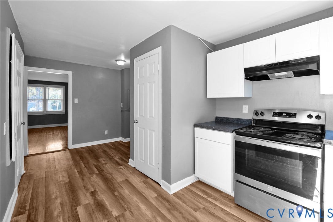 4915 Chamberlayne Avenue, Richmond, VA 23227 Unit 3 - unit now occupied, photo from Winter 2026