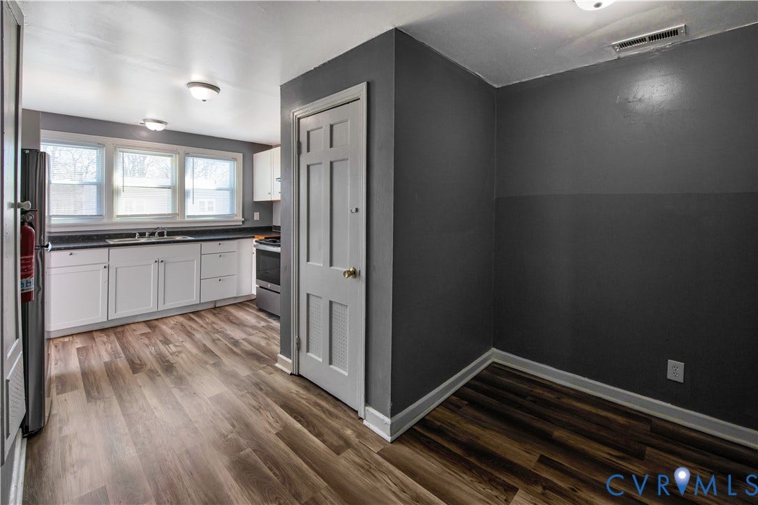 4915 Chamberlayne Avenue, Richmond, VA 23227 Unit 4 - unit now occupied, photo from Winter 2026