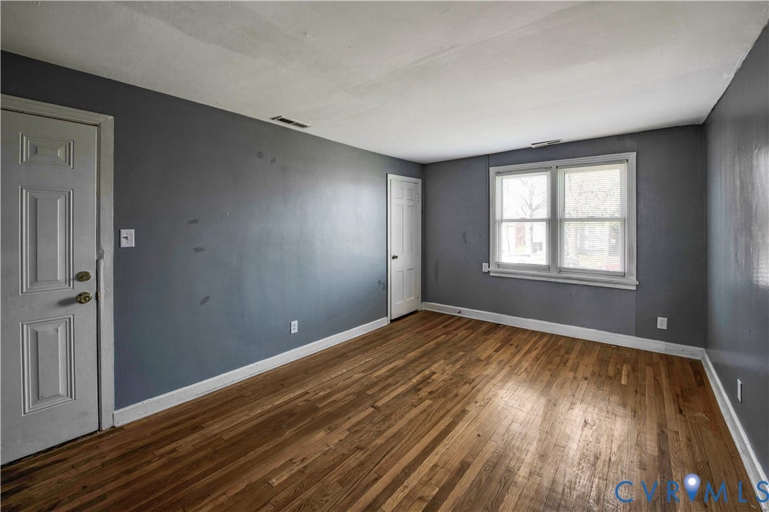 4915 Chamberlayne Avenue, Richmond, VA 23227 Unit 4 - unit now occupied, photo from Winter 2026