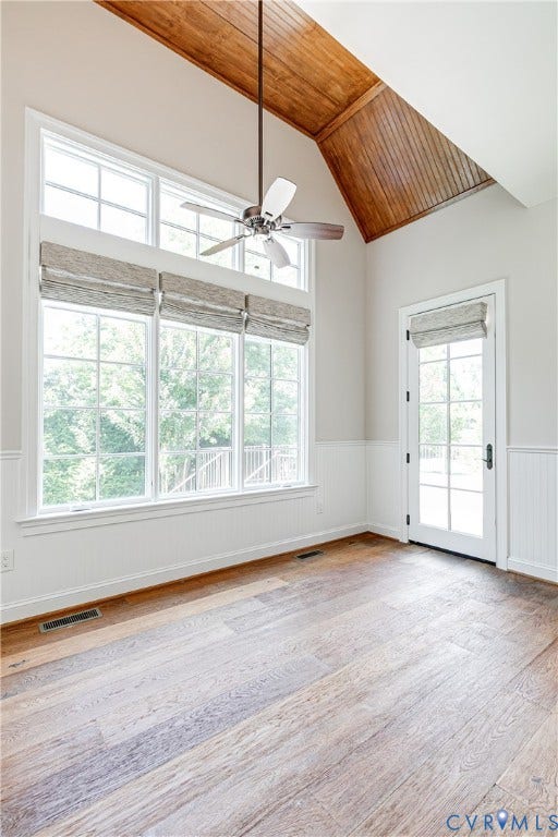 1978 Farnborough Drive, Midlothian, VA 23112 Dining area featuring hardwood flooring, a coffered ceiling, wainscoting, and a linear array of windows