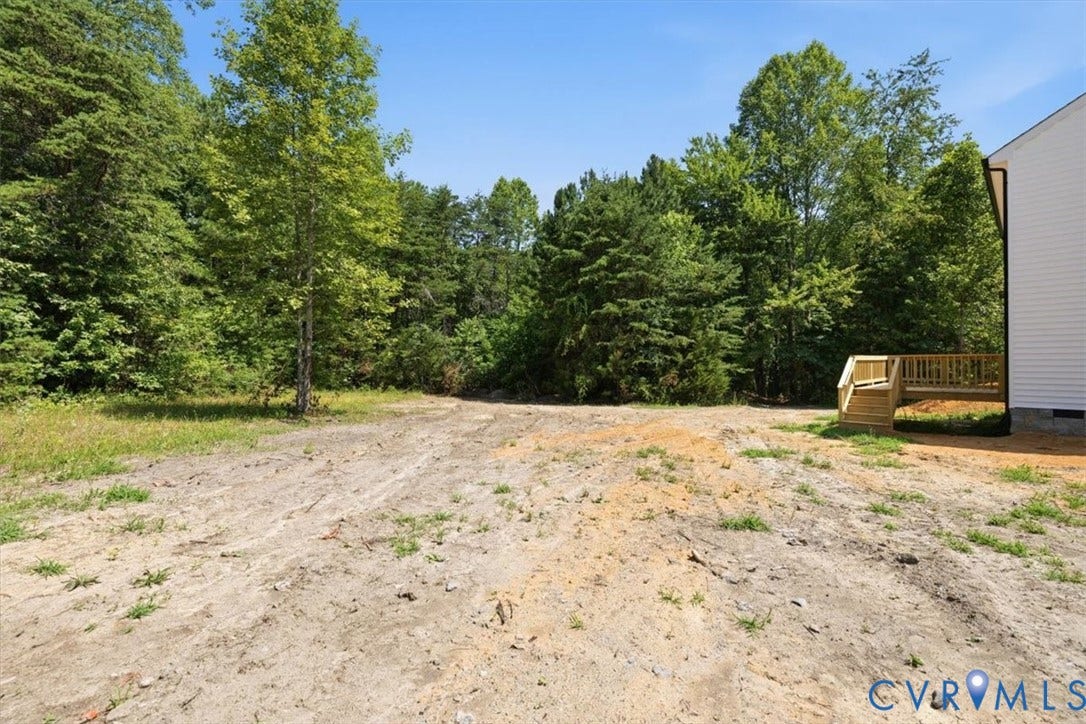 654 Frenchs Store Road, Cumberland, VA 23040 Expansive undeveloped lot with natural tree line