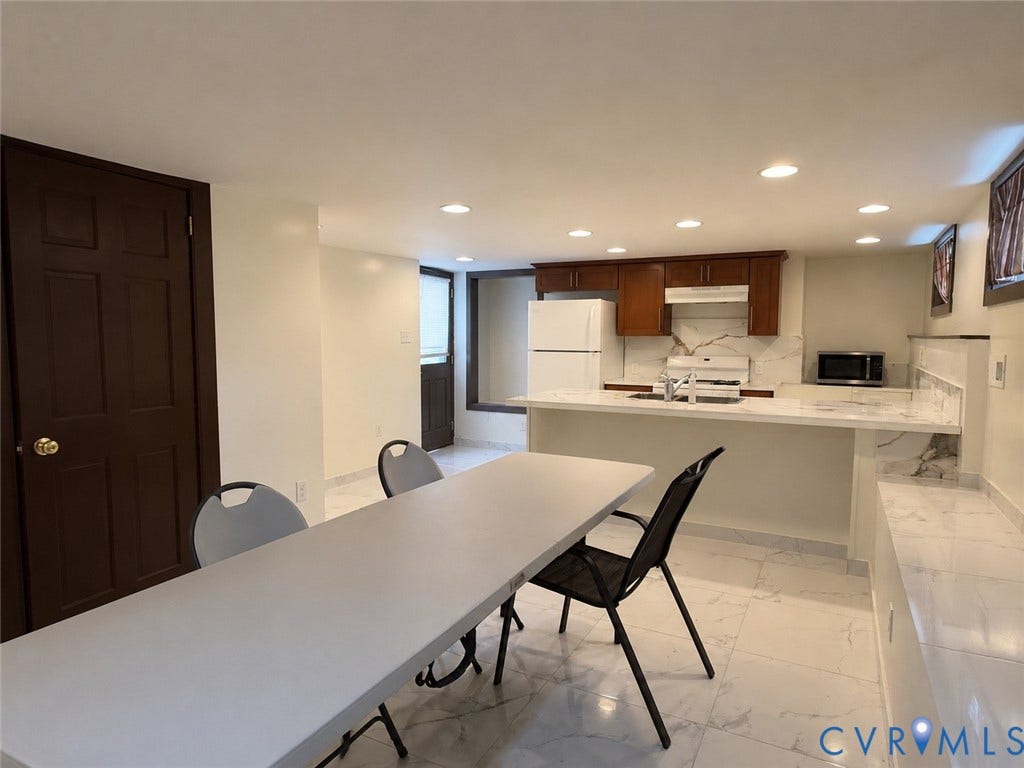 133 W Jackson Street, Jackson Ward, Richmond, VA 23220 Unit B Basement Kitchen